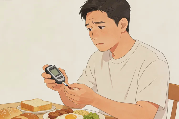34岁晚餐血糖18点2是怎么回事(图1)