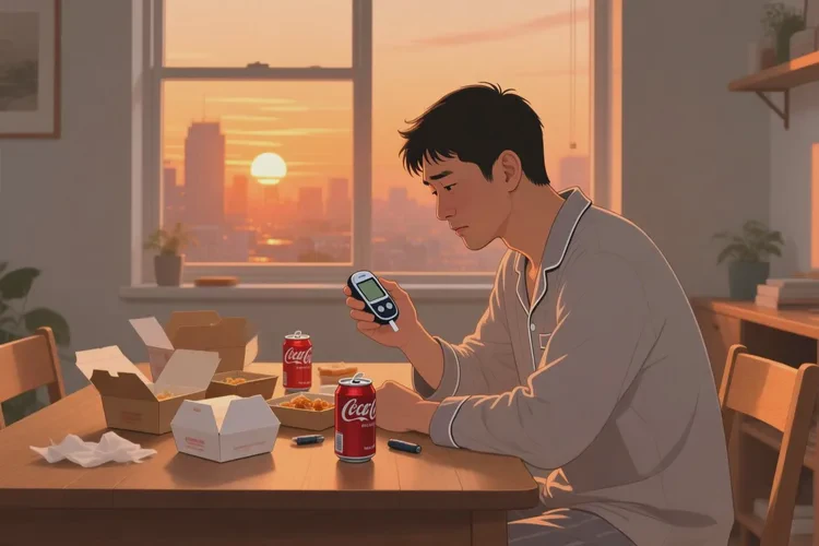 32岁中餐血糖20.3是怎么回事(图1)