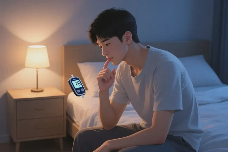 33岁睡前血糖5.7是怎么回事(图1)