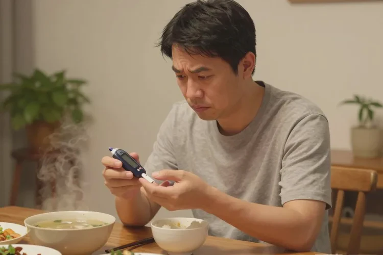 34岁中餐血糖13.7是怎么回事(图1)