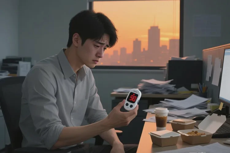 33岁中午血糖25.2是怎么回事(图1)