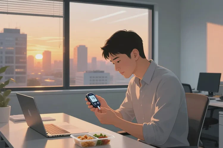 34岁中餐血糖10.5是怎么回事(图1)