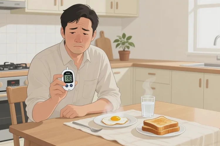 34岁早餐血糖10.8是怎么回事(图1)