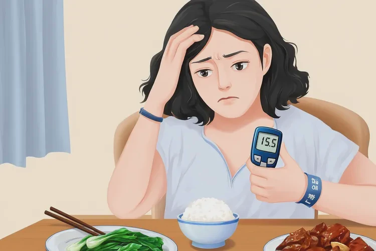 39岁中餐血糖15点5是怎么回事(图1)