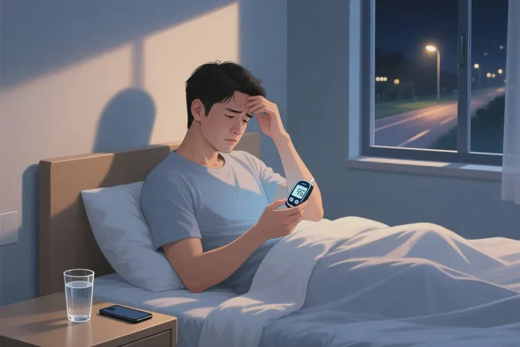 33岁晚上血糖14.3是怎么回事(图1)