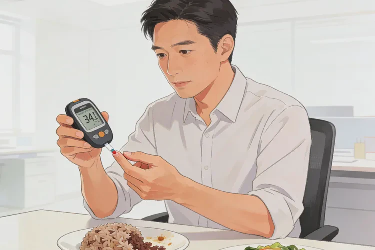 34岁中餐血糖8.3是怎么回事(图1)