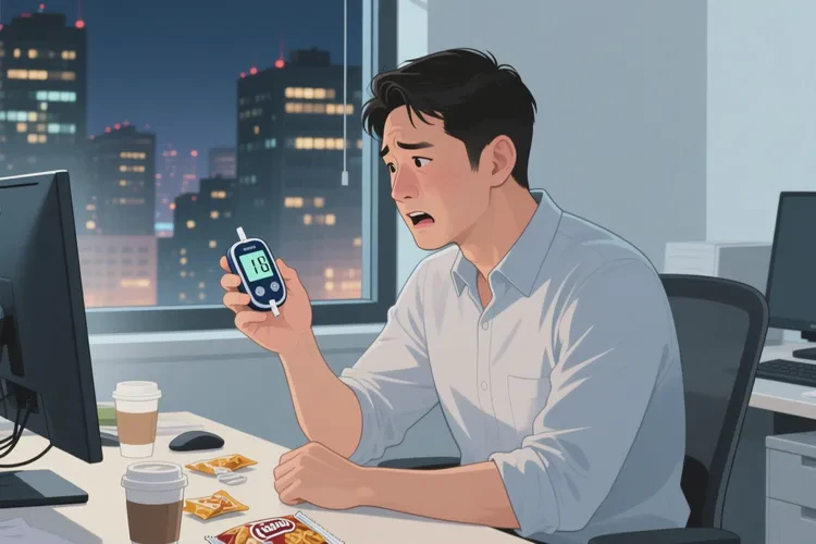 34岁餐后血糖30.6是怎么回事(图1)