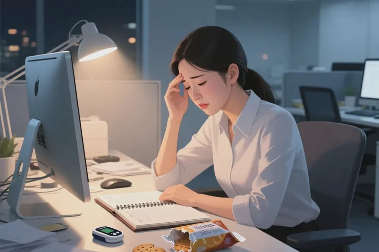 33岁晚上血糖24.8是怎么回事(图2)