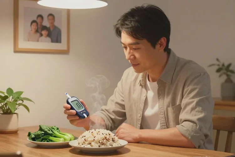 34岁晚餐血糖10点8是怎么回事(图1)