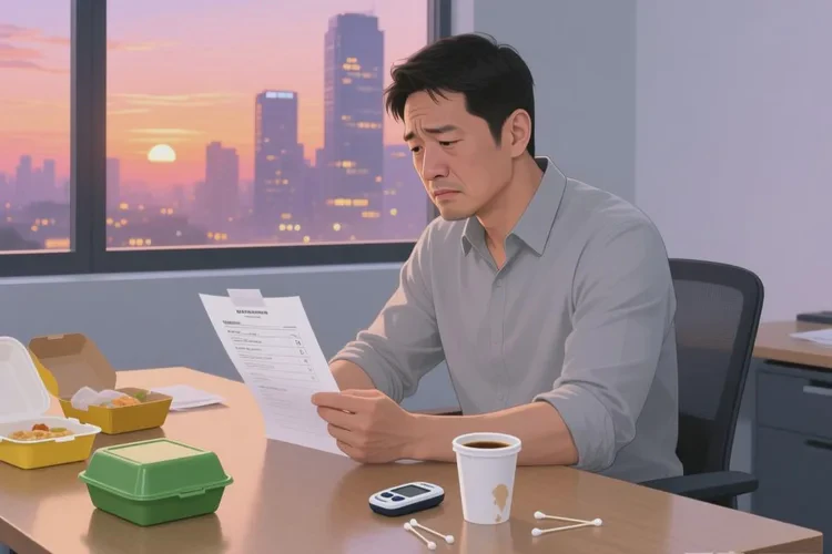 34岁中餐血糖20.2是怎么回事(图1)