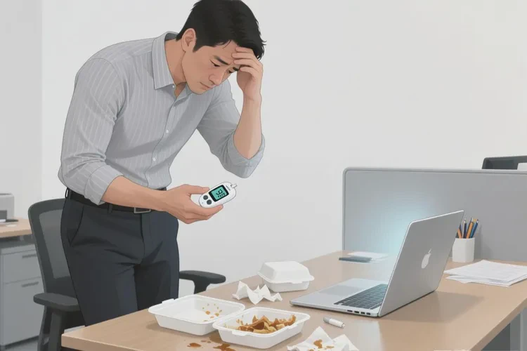 34岁中餐血糖7.3是怎么回事(图1)