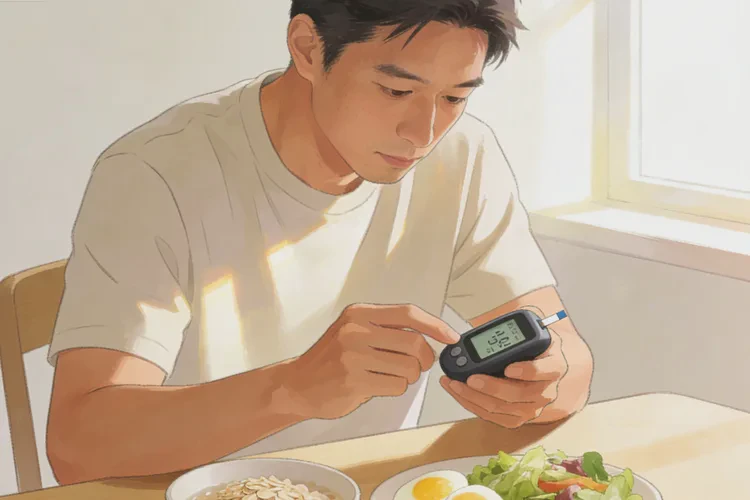 34岁早餐血糖6点6是怎么回事(图1)