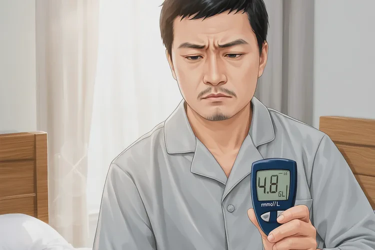 39岁晚上血糖4点8是怎么回事(图1)