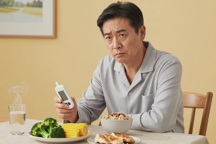 34岁晚餐血糖7点0是怎么回事(图1)