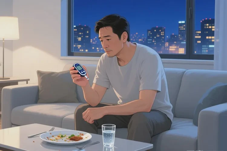 33岁晚上血糖9.8是怎么回事(图1)