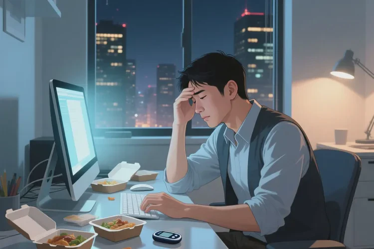 34岁中餐血糖20.0是怎么回事(图2)