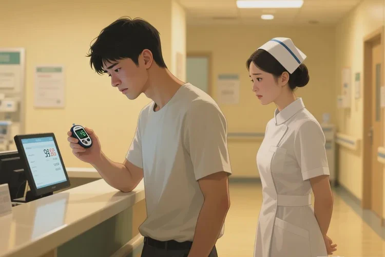 34岁空腹血糖26.4是怎么回事(图1)