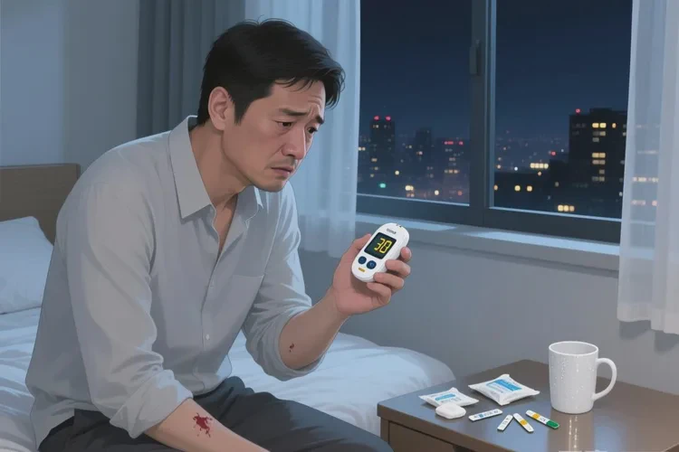 33岁睡前血糖22.7是怎么回事(图1)