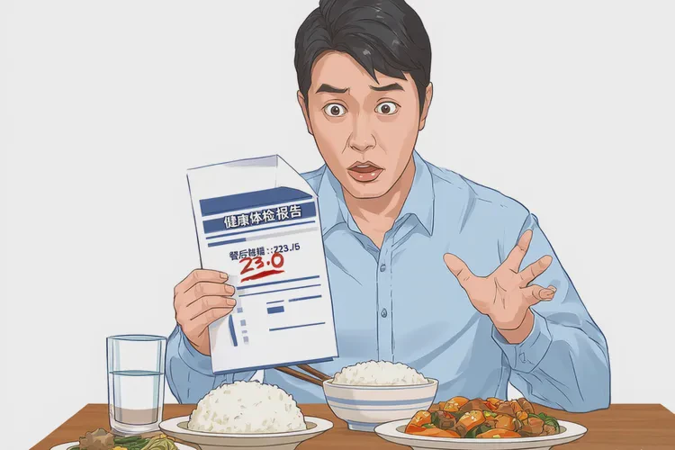 40岁餐后血糖23.0是怎么回事(图1)