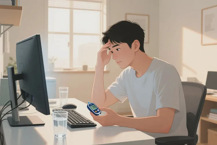 34岁晚餐血糖22.5是怎么回事(图3)