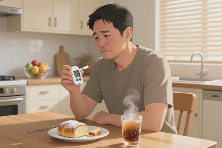 34岁早餐血糖20.7是怎么回事(图1)