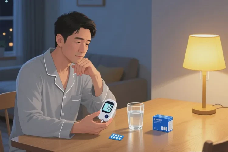 33岁晚上血糖7.5是怎么回事(图1)