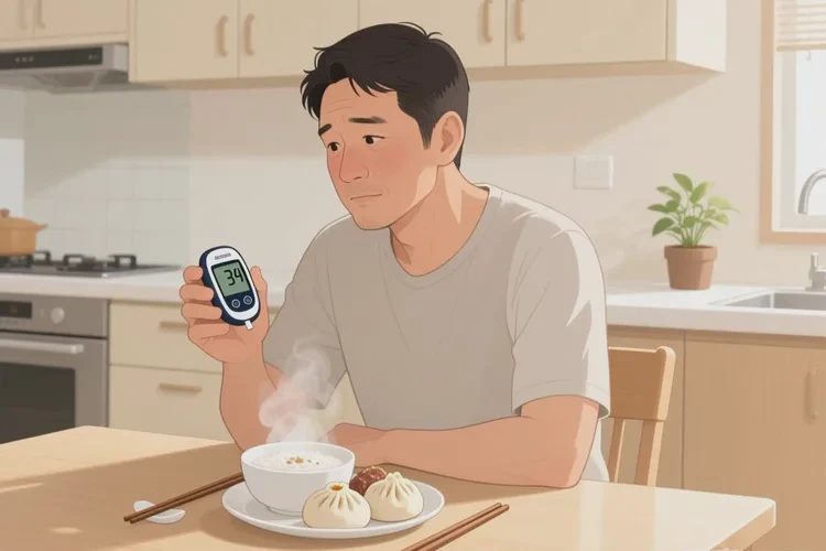 34岁早餐血糖8点1是怎么回事(图1)