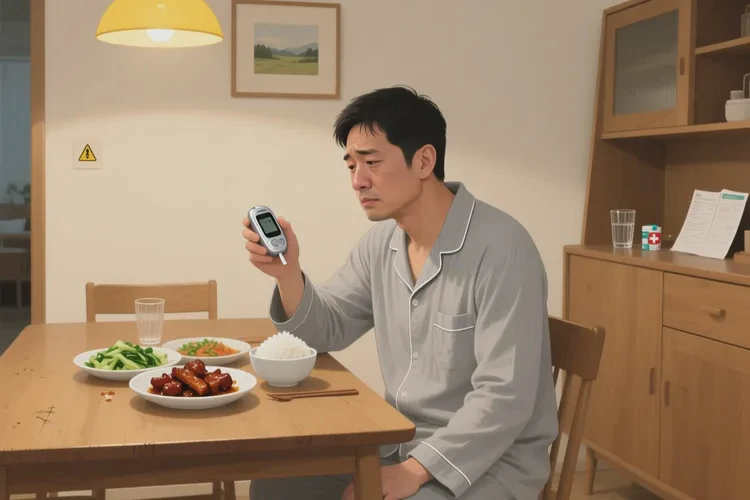 34岁晚餐血糖15点4是怎么回事(图1)