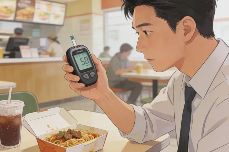 34岁中餐血糖21.6是怎么回事(图1)