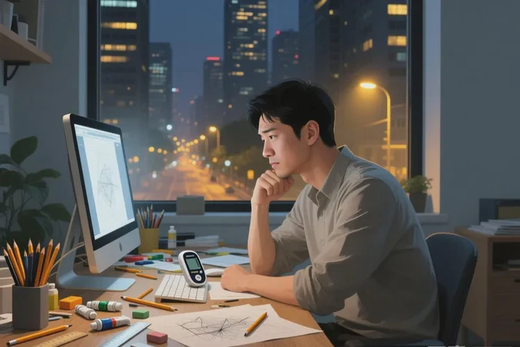 33岁晚上血糖18点5是怎么回事(图1)