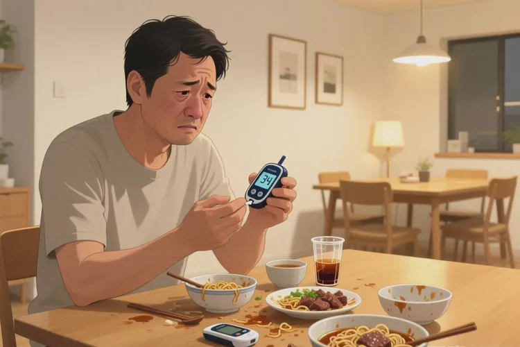 34岁中餐血糖30.2是怎么回事(图1)