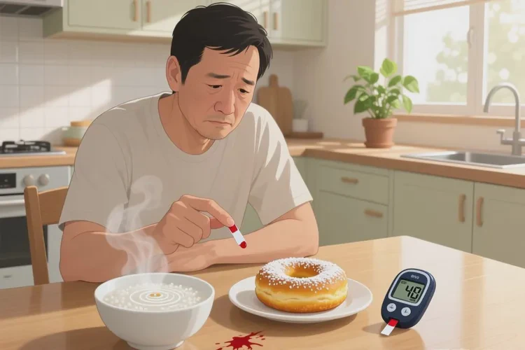 34岁早餐血糖9.8是怎么回事(图1)