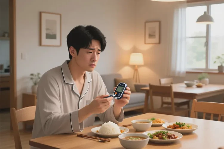 34岁中餐血糖20.7是怎么回事(图1)