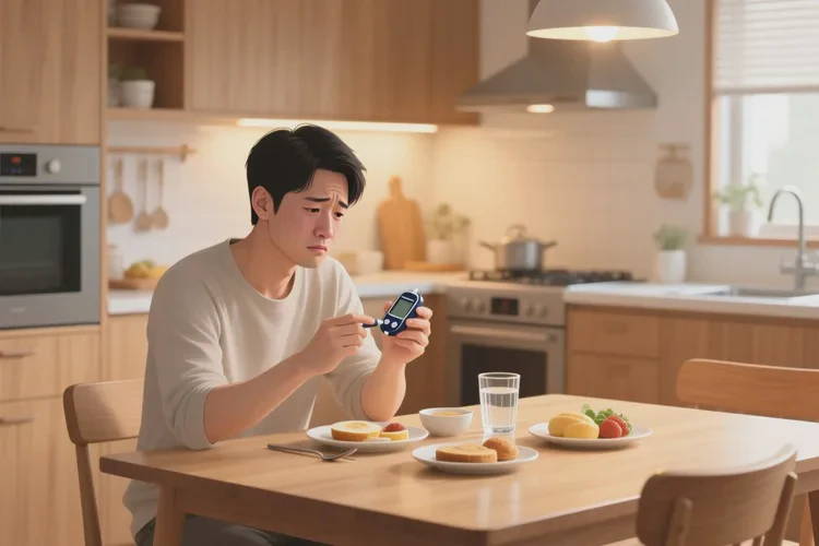 34岁早餐血糖19.7是怎么回事(图1)