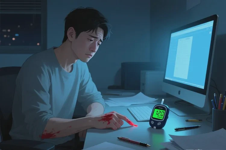 33岁晚上血糖12点0是怎么回事(图1)