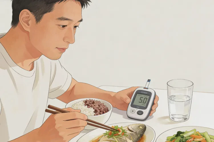 34岁晚餐血糖3点9是怎么回事(图1)