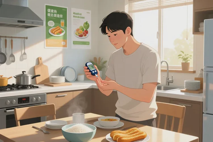 34岁早餐血糖21.0是怎么回事(图1)