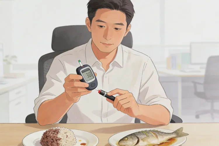 34岁晚餐血糖4点2是怎么回事(图1)