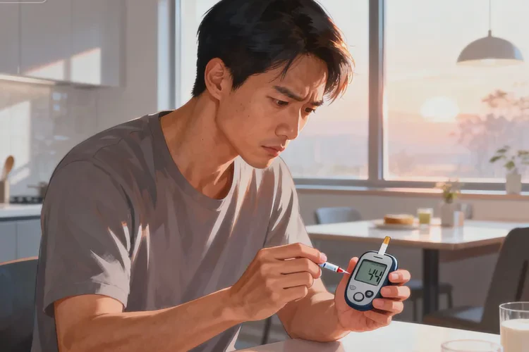 34岁早餐血糖17.0是怎么回事(图1)