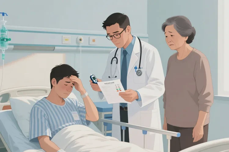 34岁空腹血糖24.6是怎么回事(图2)