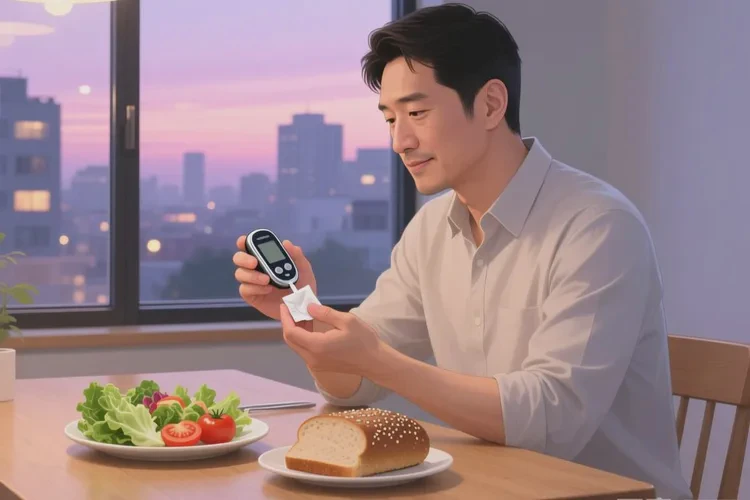 34岁晚餐血糖5点4是怎么回事(图1)