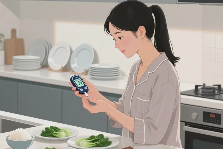 34岁中餐血糖4点6是怎么回事(图1)