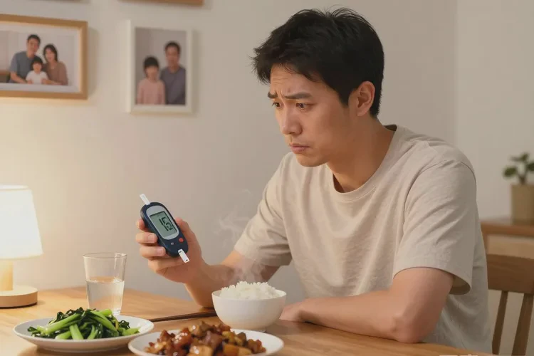 34岁晚餐血糖10点0是怎么回事(图1)