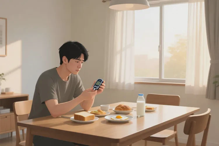 34岁早餐血糖19.5是怎么回事(图1)