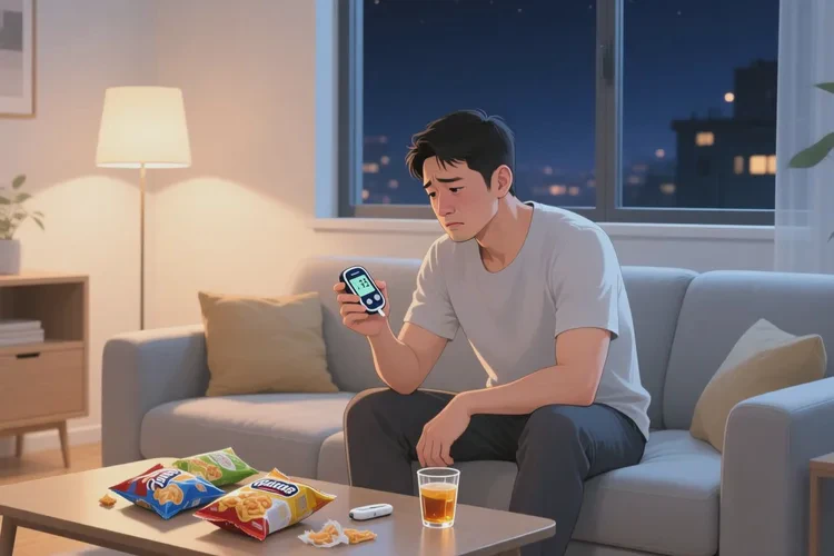 33岁晚上血糖13点2是怎么回事(图1)