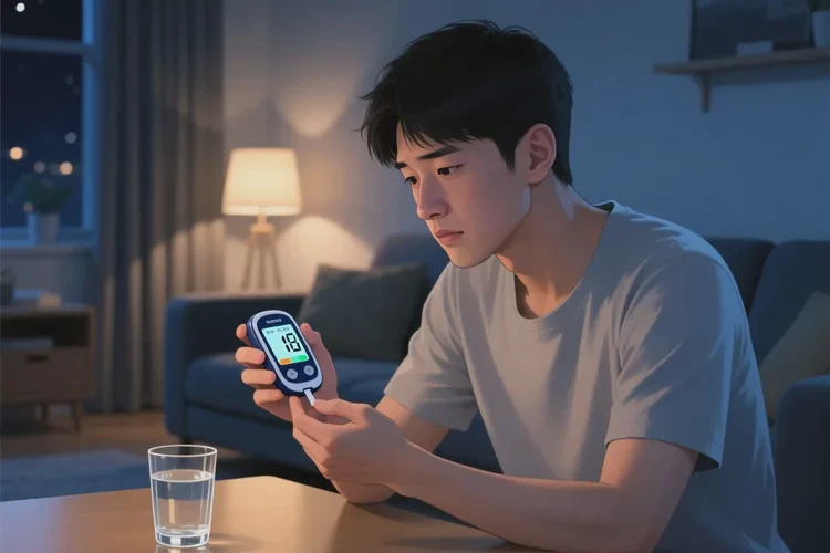 33岁晚上血糖22.5是怎么回事(图1)