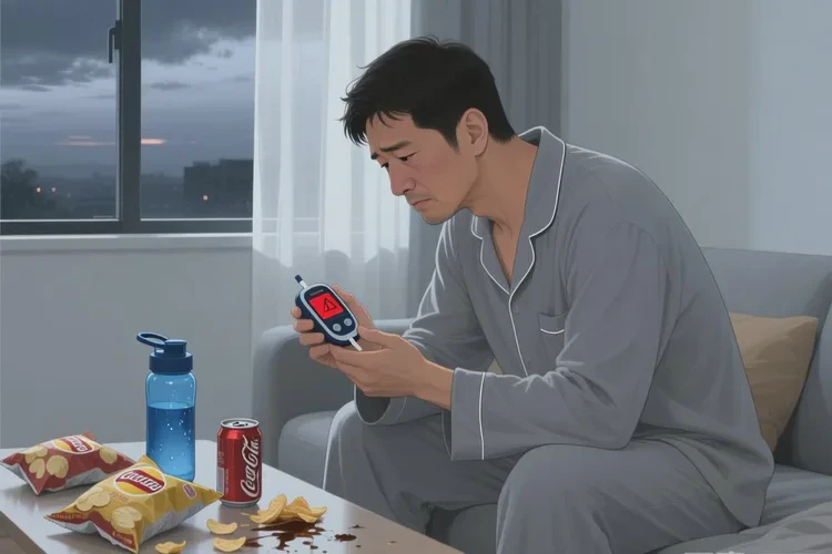 34岁空腹血糖24.1是怎么回事(图1)