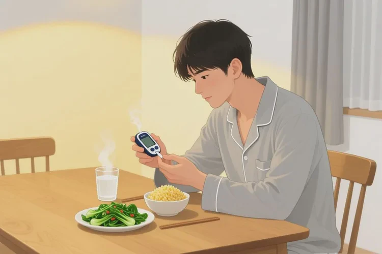 34岁晚餐血糖10.4是怎么回事(图1)