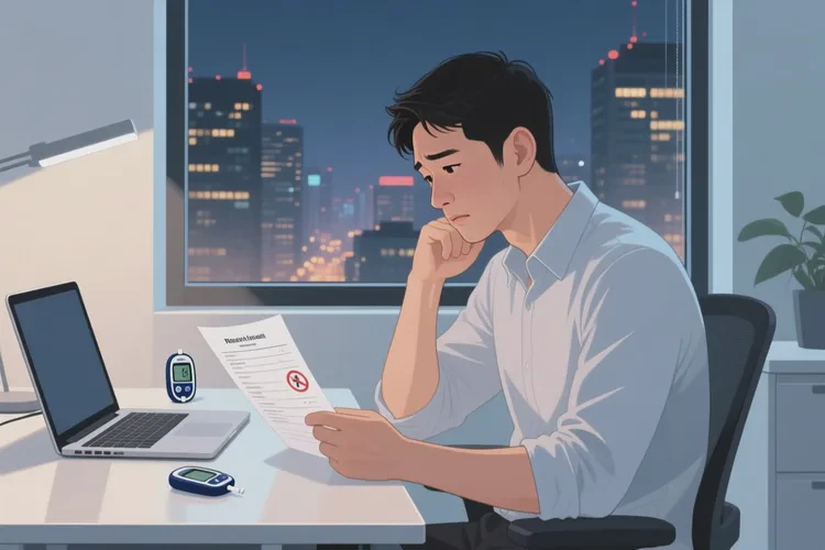 34岁晚餐血糖6.1是怎么回事(图1)