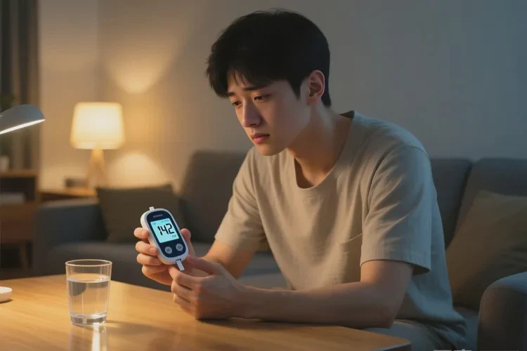 33岁晚上血糖17.4是怎么回事(图1)